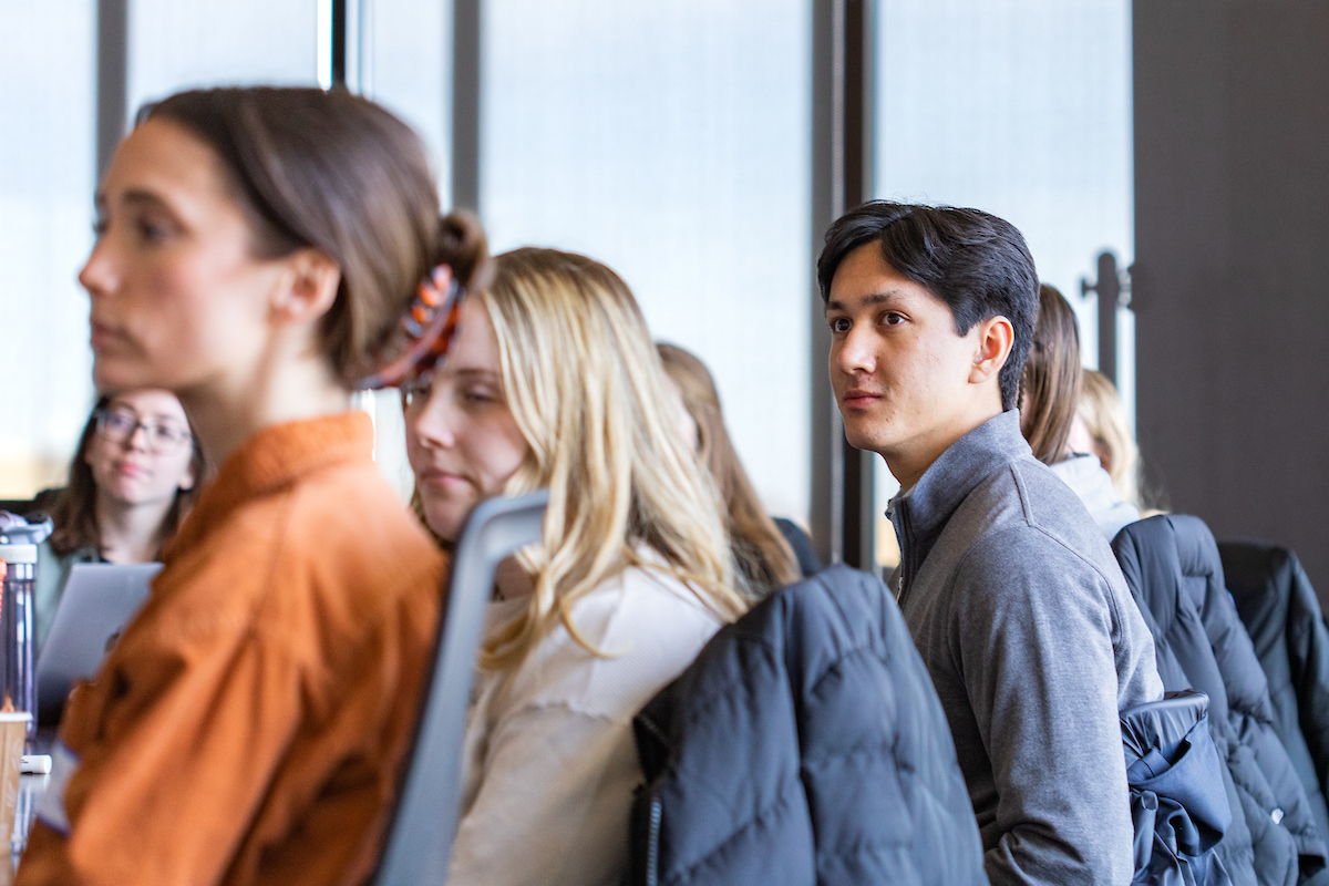 Educational Psychology students in a classroom
