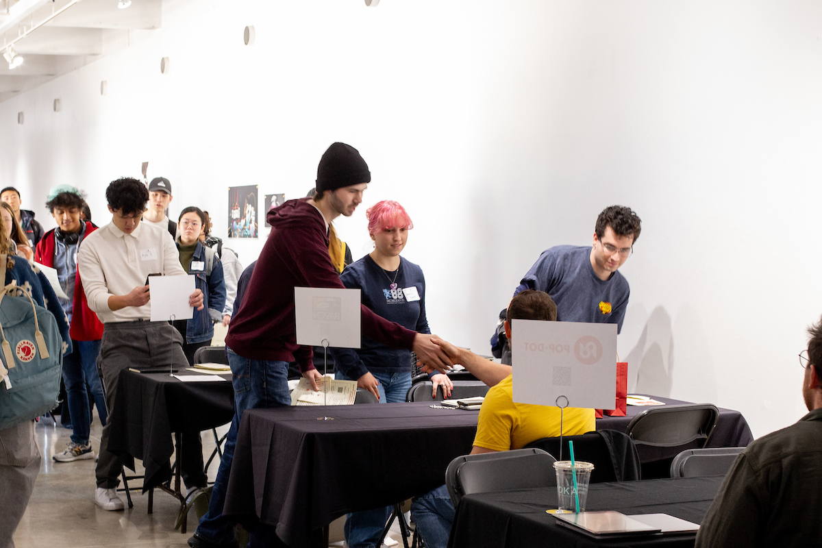 Career Connector event focused on Art students