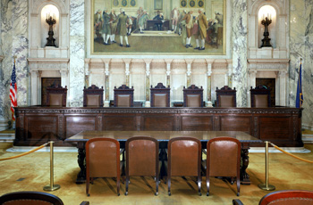 Photo of WI Supreme Court Chambers