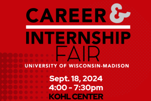 Career & Internship promotional flyer