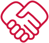 shaking hands icon
